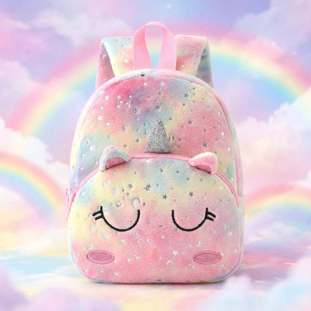 product-YGKD-0 Τσαντάκι Unicorn παιδικό πλάτης - Image 1